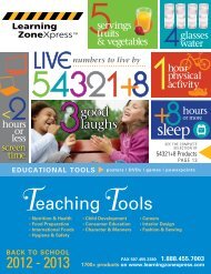 Worksheets Learning Zone Express